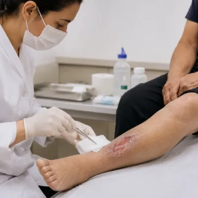 Clinical wound care and dressing treatment